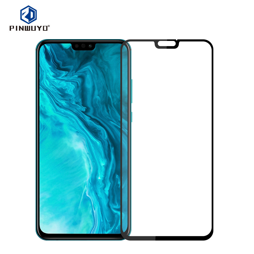 PINWUYO 3D Curved Full Size Anti-fingerprint Anti-explosion Tempered Glass Screen Protector for Honor 9X Lite PINWUYO 3D Curved Full Size Anti-fingerprint Anti-explosion Tempered Glass Screen Protector for Honor 9X Lite